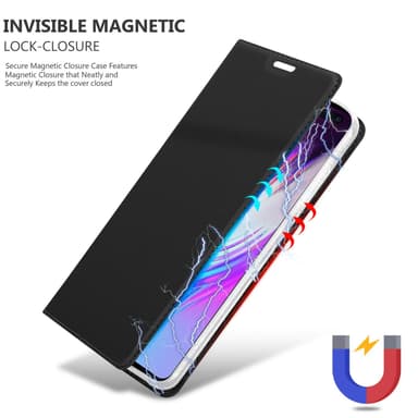 Samsung Galaxy S10 5G lommebokdeksel etui (svart)