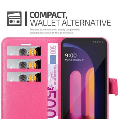 LG V60 ThinQ Deksel Etui Case (rosa)