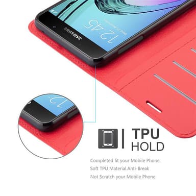 Samsung Galaxy A7 2016 Deksel Etui Case (rød)