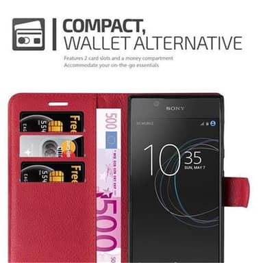 Sony Xperia L1 Deksel Etui Case (rød)