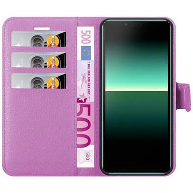 Sony Xperia 10 II Deksel Etui Case (lilla)