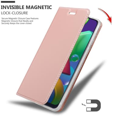 Samsung Galaxy M31 lommebokdeksel etui (rosa)