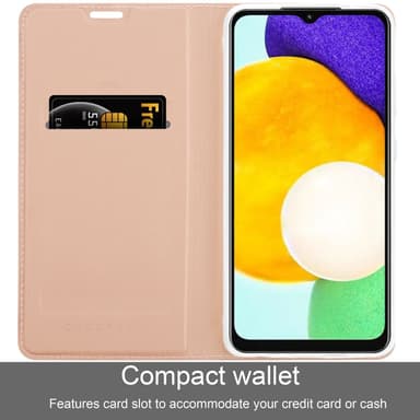 Samsung Galaxy A13 5G lommebokdeksel etui (rosa)