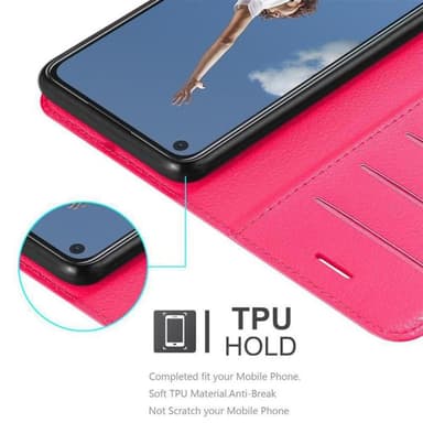 Oppo A52 Deksel Etui Case (rosa)