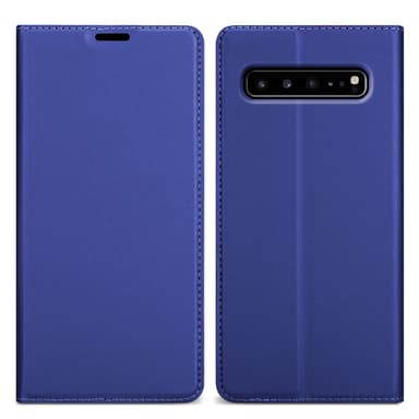 Samsung Galaxy S10 5G lommebokdeksel etui (blå)