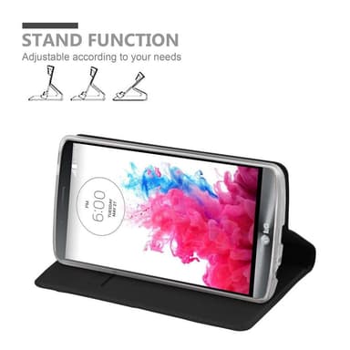 LG G3 lommebokdeksel etui (svart)