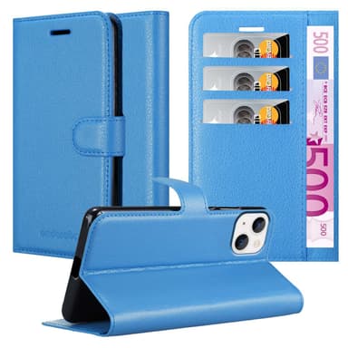 iPhone 14 Deksel Etui Case (blå)