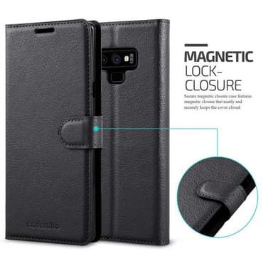 Samsung Galaxy NOTE 9 Deksel Etui Case (svart)