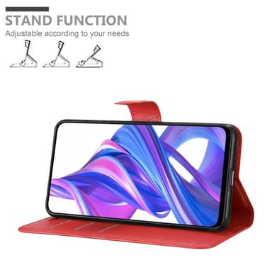 Honor 9X PRO Deksel Etui Case (rød)