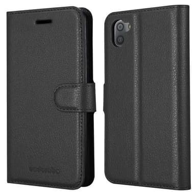 Sharp Aquos R3 Deksel Etui Case (svart)