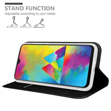 Samsung Galaxy M21 / M30s lommebokdeksel etui (svart)