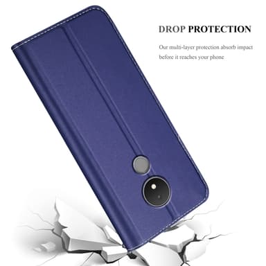 Nokia C21 lommebokdeksel etui (blå)