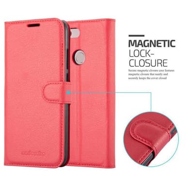 ZTE Nubia N3 Deksel Etui Case (rød)