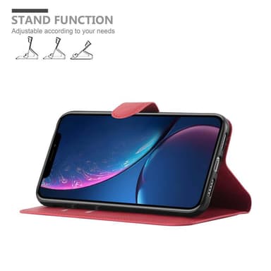 iPhone XR Deksel Etui Case (rød)