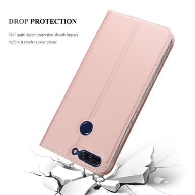 Honor 8 PRO lommebokdeksel etui (rosa)