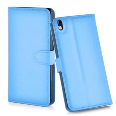 HTC Desire 816 Deksel Etui Case (blå)