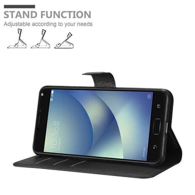 Asus ZenFone 4 MAX (5.5 tomme) Deksel Etui Case (svart)