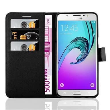 Samsung Galaxy J5 2016 Deksel Etui Case (svart)
