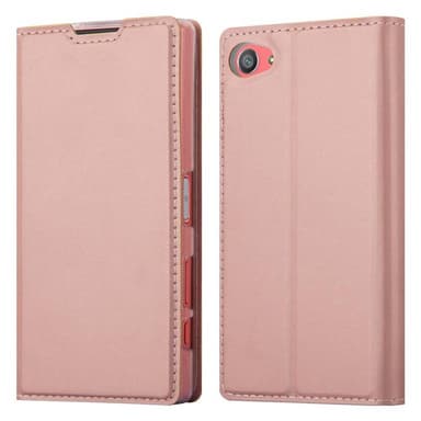 Sony Xperia Z5 COMPACT lommebokdeksel etui (rosa)