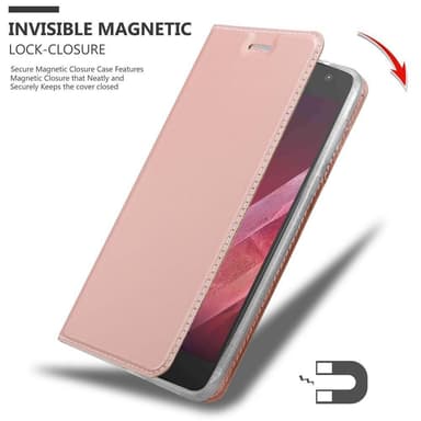 Motorola MOTO Z2 lommebokdeksel etui (rosa)