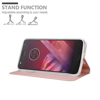 Motorola MOTO Z2 lommebokdeksel etui (rosa)