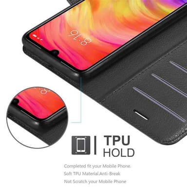 Xiaomi RedMi NOTE 7 Deksel Etui Case (svart)