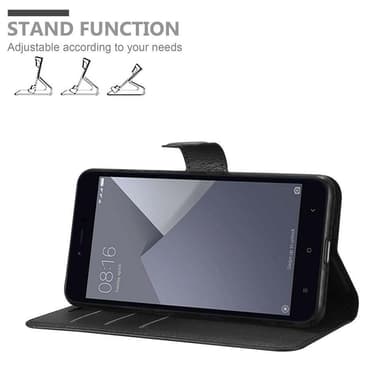 Xiaomi RedMi NOTE 5A Deksel Etui Case (svart)