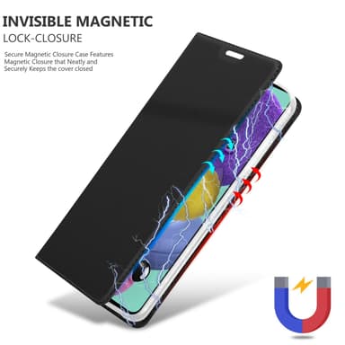 Samsung Galaxy A51 5G lommebokdeksel etui (svart)