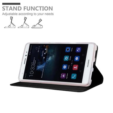 Huawei MATE S lommebokdeksel etui (svart)