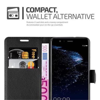 Huawei P10 LITE Deksel Etui Case (svart)