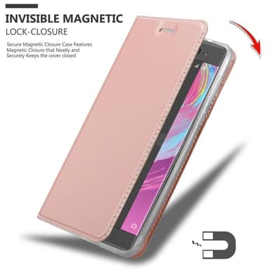 Sony Xperia XA lommebokdeksel etui (rosa)