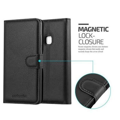 Huawei P10 LITE Deksel Etui Case (svart)