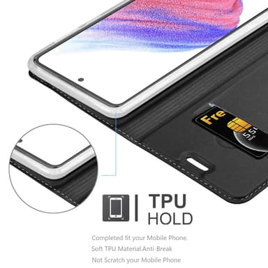 Samsung Galaxy A53 5G lommebokdeksel etui (svart)