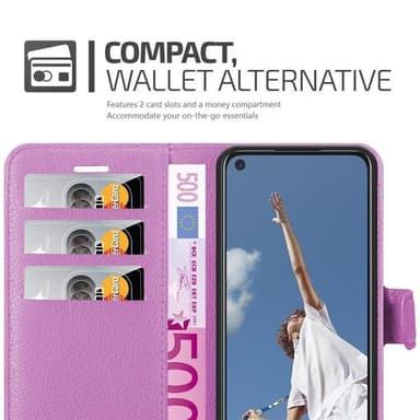 Oppo A52 Deksel Etui Case (lilla)