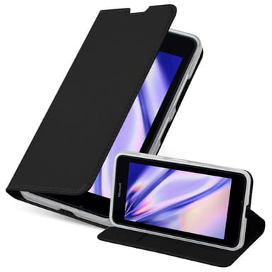 Nokia Lumia 640 lommebokdeksel etui (svart)