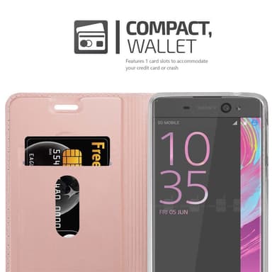Sony Xperia XA lommebokdeksel etui (rosa)