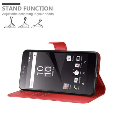 Sony Xperia Z5 PREMIUM Deksel Etui Case (rød)