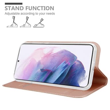 Samsung Galaxy S21 PLUS lommebokdeksel etui (rosa)