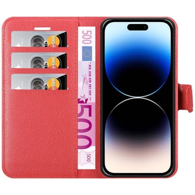 iPhone 14 PRO MAX Deksel Etui Case (rød)