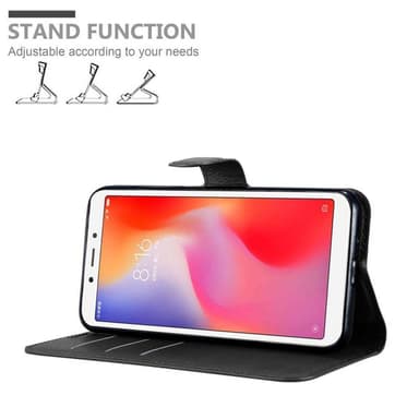 Xiaomi RedMi 6 Deksel Etui Case (svart)