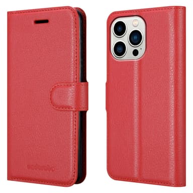 iPhone 14 PRO MAX Deksel Etui Case (rød)