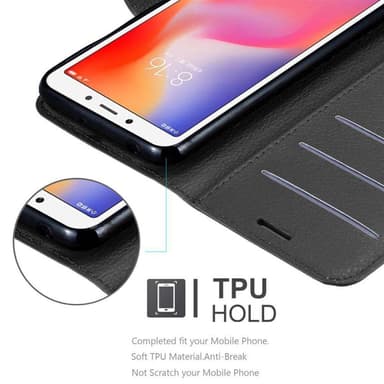 Xiaomi RedMi 6 Deksel Etui Case (svart)
