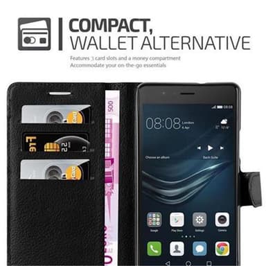 Huawei P9 LITE 2016 / G9 LITE Deksel Etui Case (svart)
