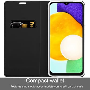 Samsung Galaxy A13 5G lommebokdeksel etui (svart)