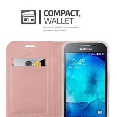 Samsung Galaxy XCover 3 lommebokdeksel etui (rosa)