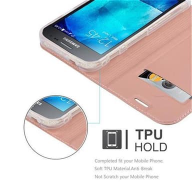 Samsung Galaxy XCover 3 lommebokdeksel etui (rosa)