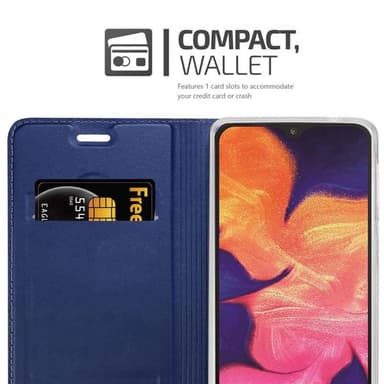 Samsung Galaxy A10 / M10 lommebokdeksel etui (blå)