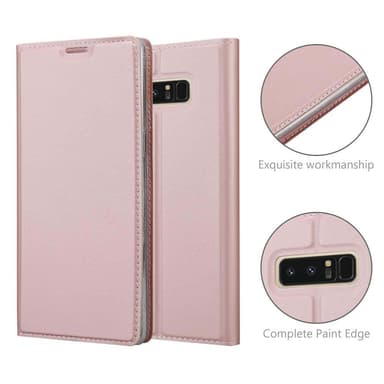 Samsung Galaxy NOTE 8 lommebokdeksel etui (rosa)