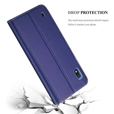 Samsung Galaxy A10 / M10 lommebokdeksel etui (blå)