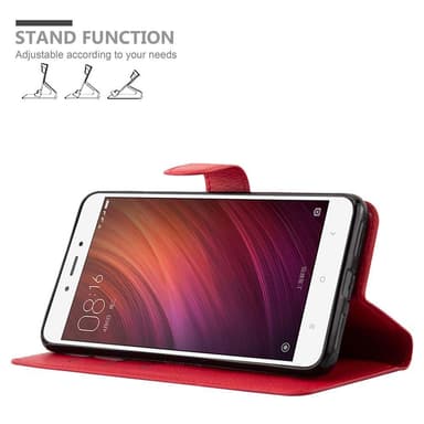 Xiaomi RedMi NOTE 4 Deksel Etui Case (rød)